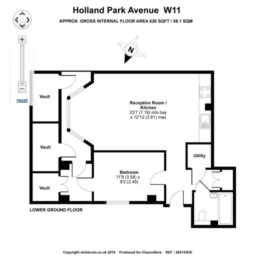 Holland Park Apartment 伦敦 外观 照片